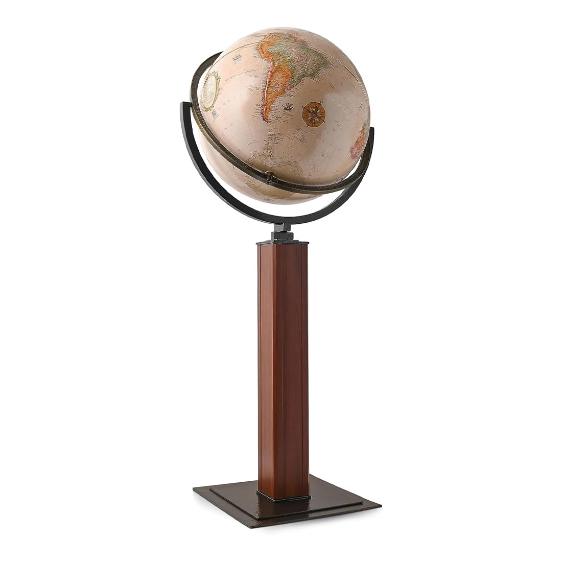 Landen Globe 16-inch Diameter Floor Standing Globe