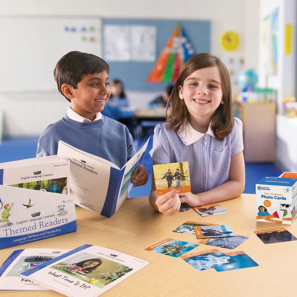 Learning Resources Basic Vocabulary Photo Cards