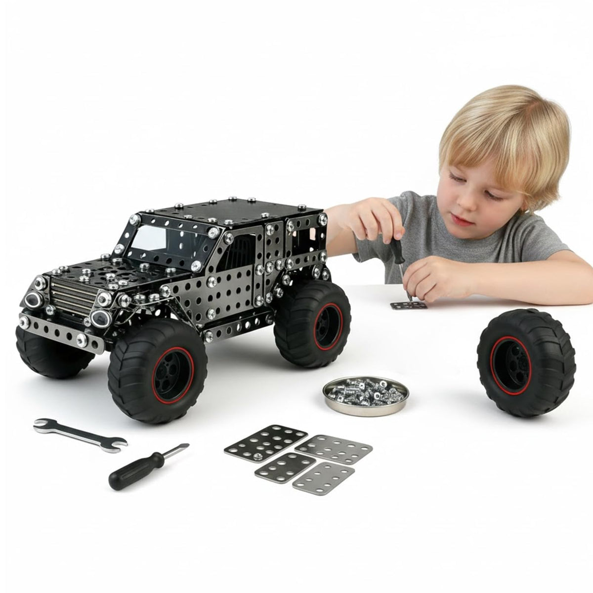 ROHSCE Metal Building Toys for Boys & Girls 8-12 Years Old