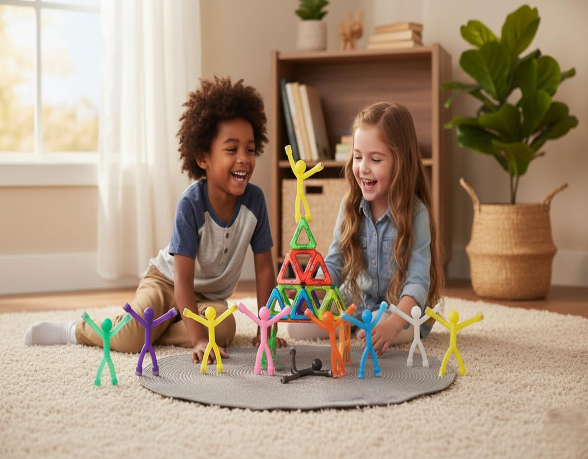 MAGMEN Magnetic People Travel Toy Set