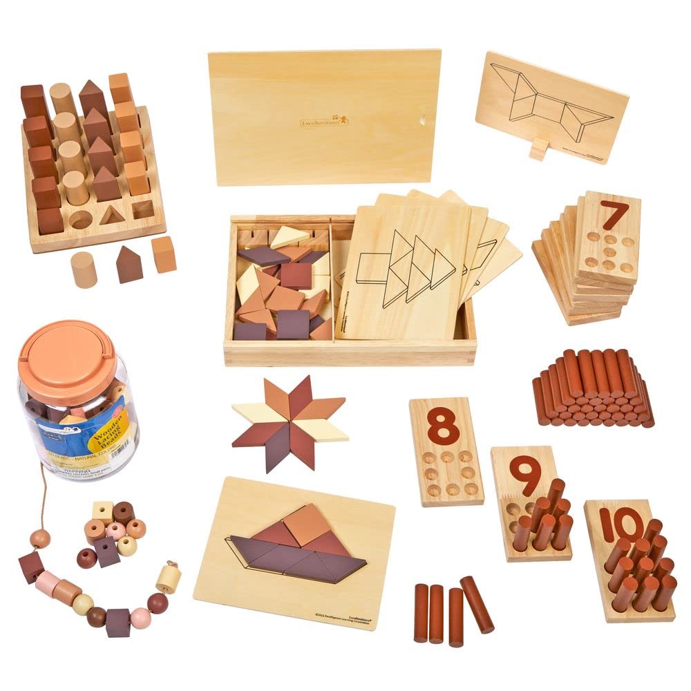 Excellerations Natural Math Kit - Kit of 3