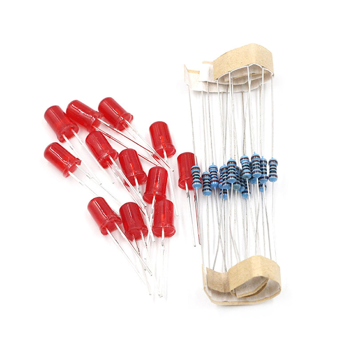Educational LED Soldering Practice Kit – NE555 & CD4017 Flowing Light Project, Electronic Assembly for Students & Learning