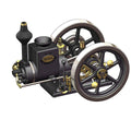 Retro HM-01 Hit and Miss Engine Model Kit for Adults, 4-Stroke Horizontal Stationary Mini Engine Kit that Runs, Working Metal Engine with High/Low Speed Gear Lever, Gift -KIT