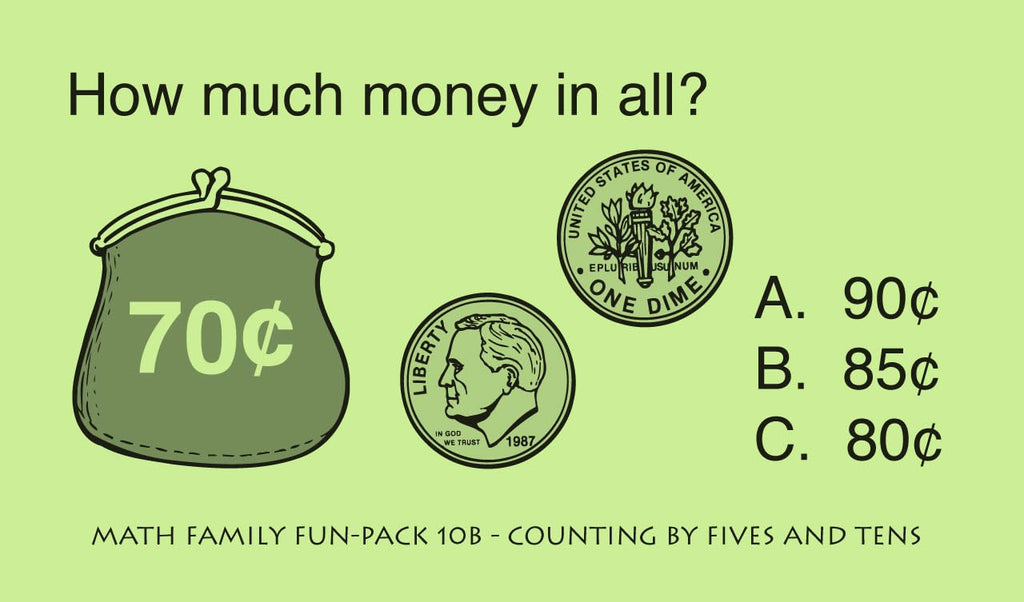 2nd Grade Math Family Fun-Pack Game Set - Level B
