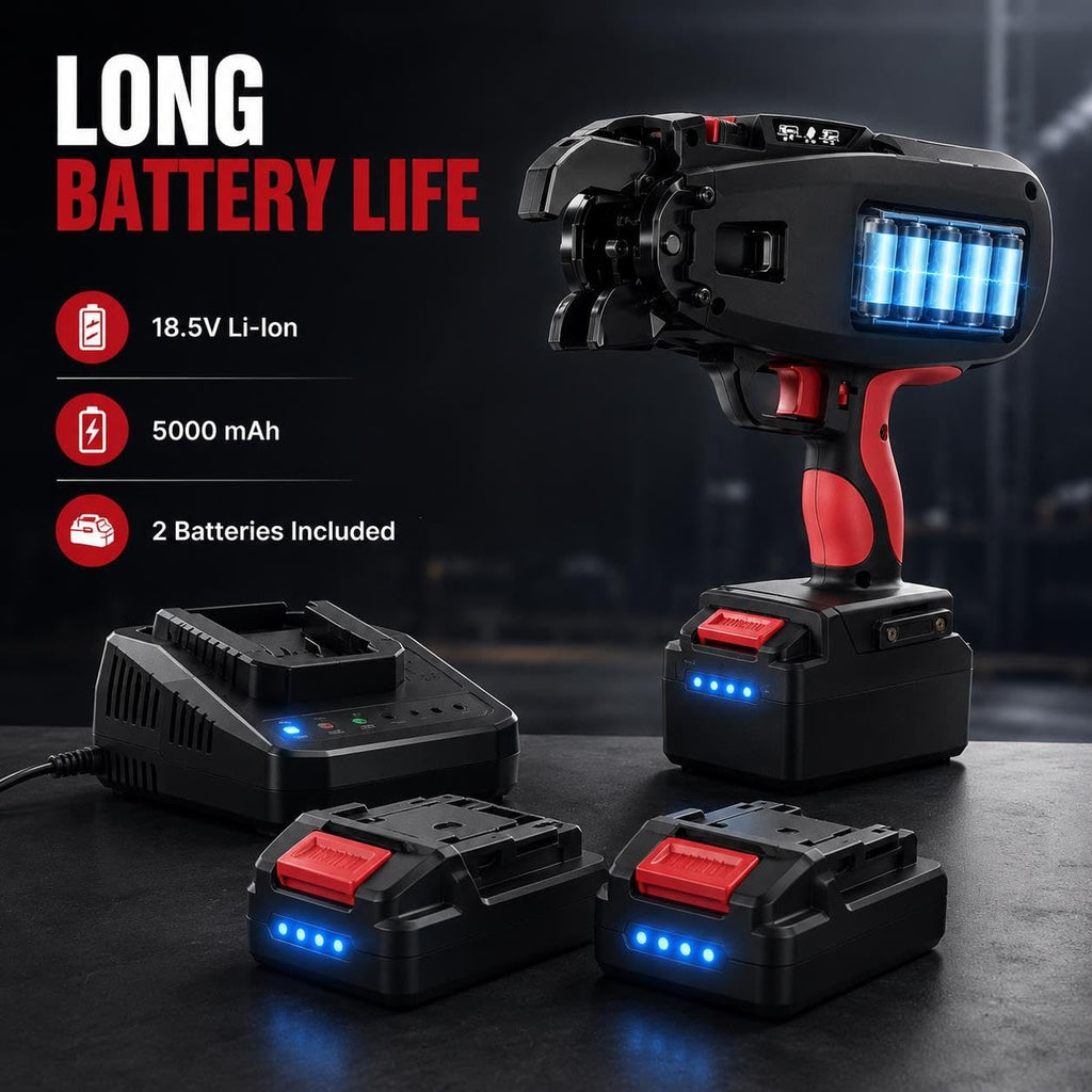 Portable Rebar Binding Machine, Complete Kit 2