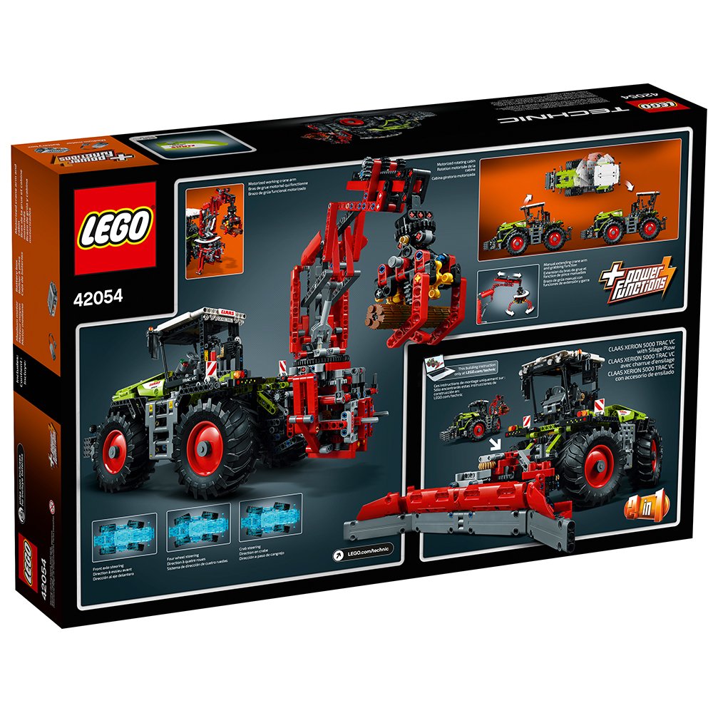 LEGO TECHNIC 42054 CLAAS XERION 5000 TRAC VC Building Kit (1977 Piece)