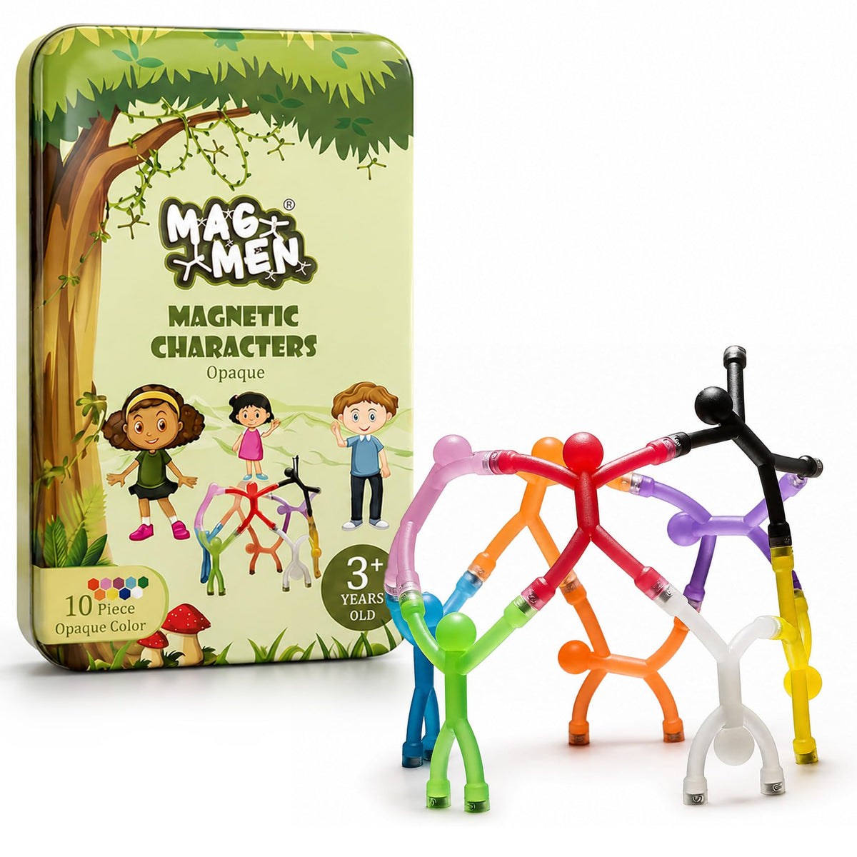MAGMEN Magnetic People Travel Toy Set