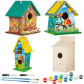 Liliful Bird House Kit for Kid, Wood DIY Birdhouse