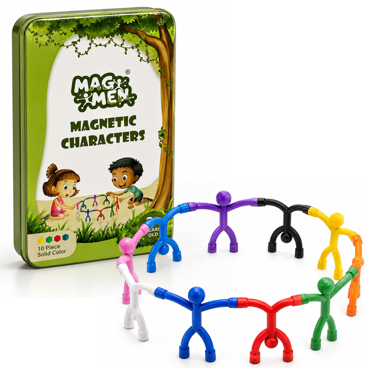 MAGMEN Magnetic People Travel Toy Set