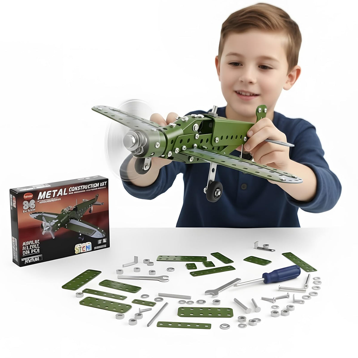 ROHSCE Metal STEM Building Toy Se
