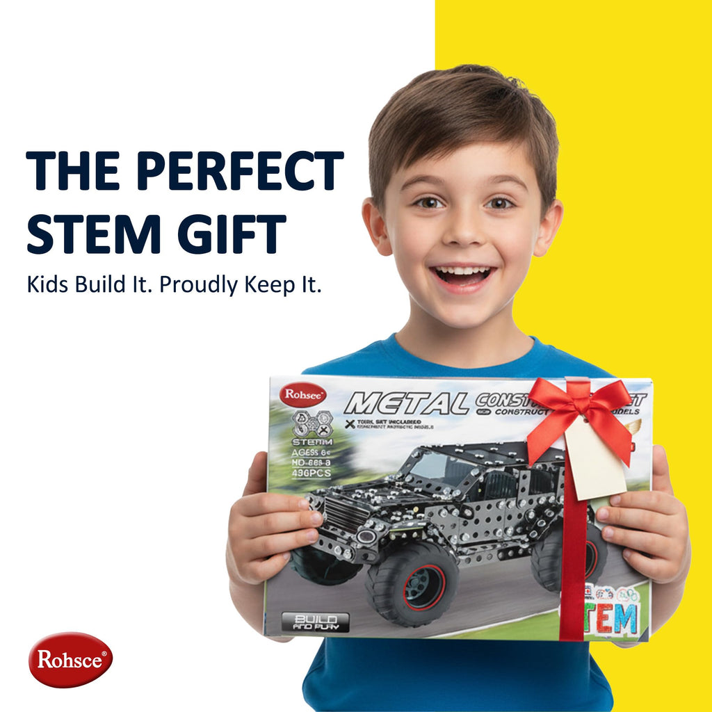ROHSCE Metal Building Toys for Boys & Girls 8-12 Years Old