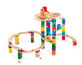Award Winning Hape Quadrilla Wooden Marble Run Construction - The Cyclone