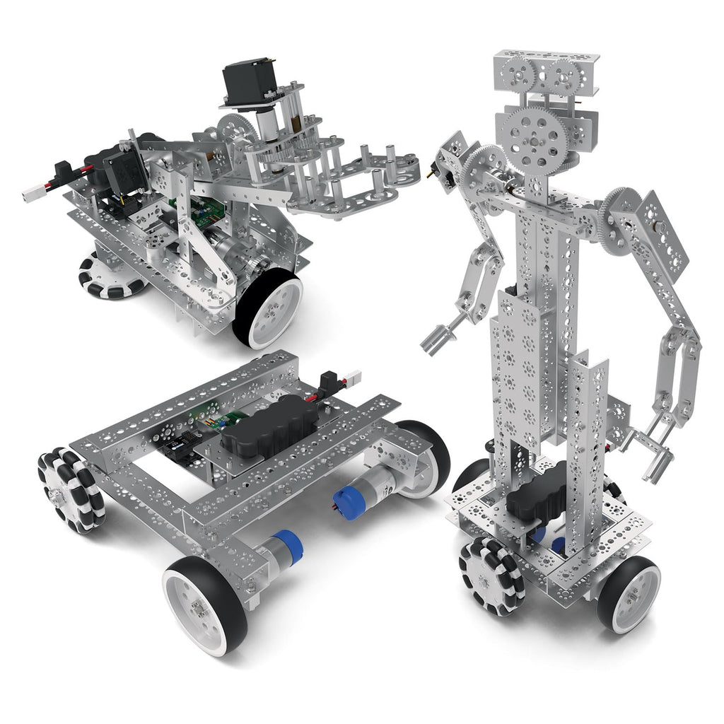 Pitsco Education TETRIX MAX R/C Robotics Set, STEM Projects for Teens Ages 15 & Up, Robotics Construction Sets, Real-World Engineering, Includes Nearly 700 Building Elements & Assembly Tools