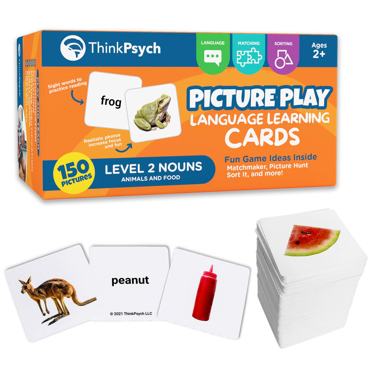 ThinkPsych Picture Play Language Learning Cards