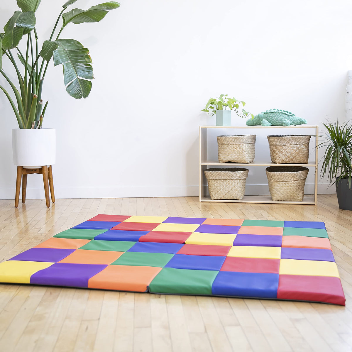 ECR4Kids SoftZone Patchwork Activity Mat