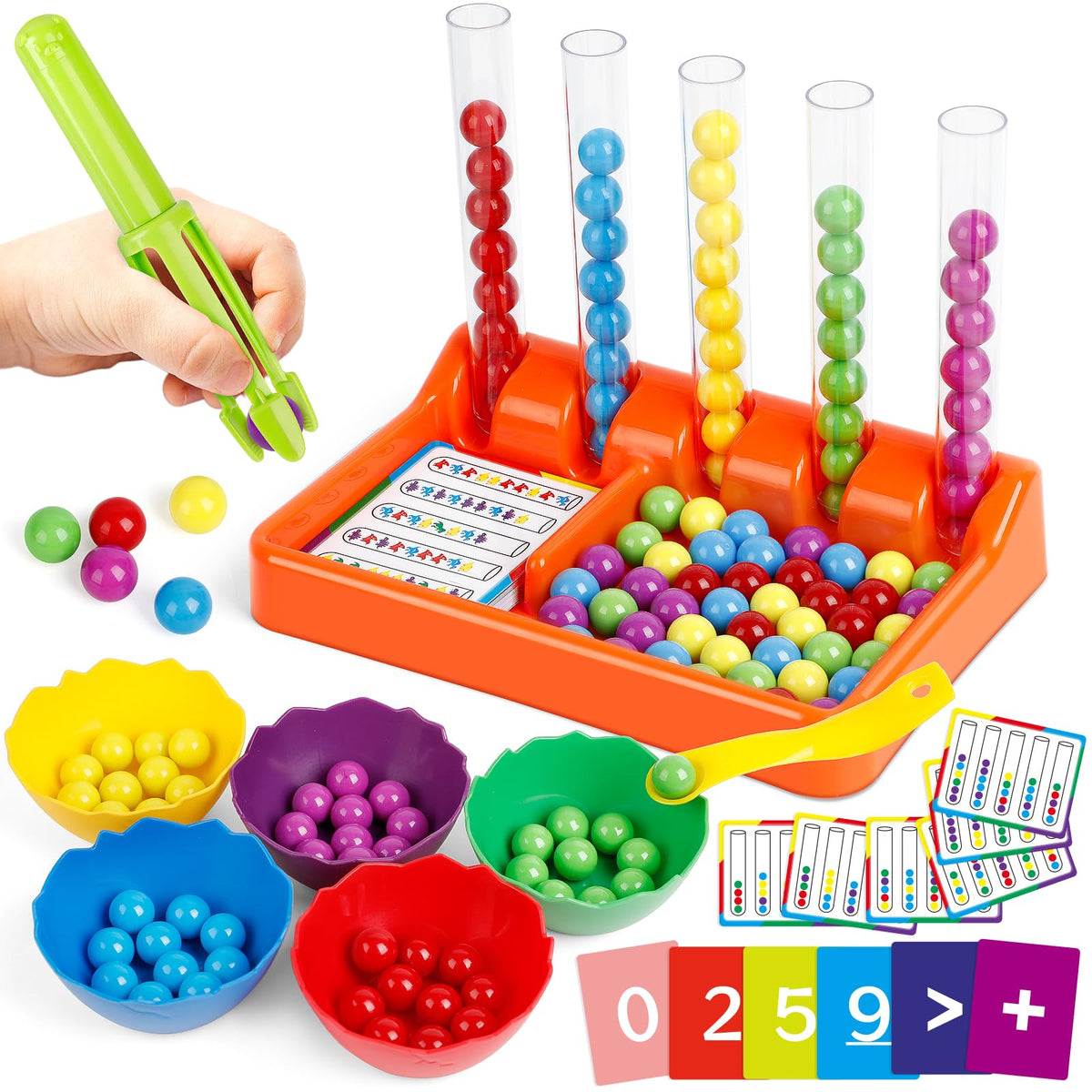Aizweb Montessori Counting & Sorting Set
