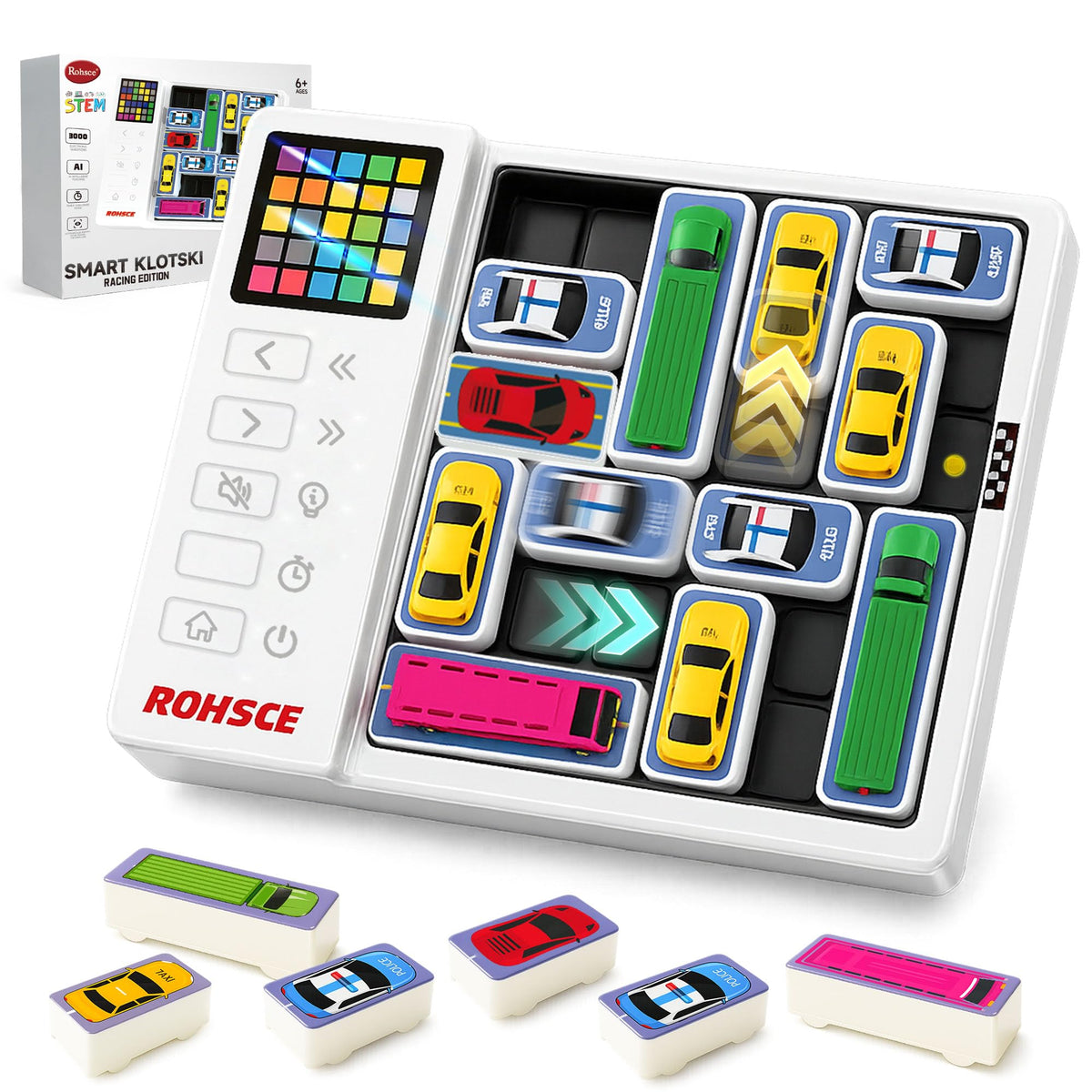 Huarong Road Logic Parking Puzzle Game