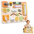 KALOTOYS Large Busy Board Montessori Toys for 1 2 3 Year Old - Sensory Toys for Toddlers 1-3 - Fine Motor Skills & Early Learning - Montessori Gift