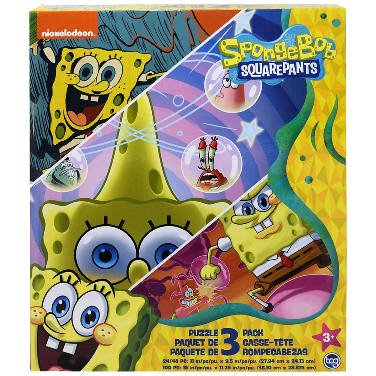 3-in-1 Educational Jigsaw Puzzle Set