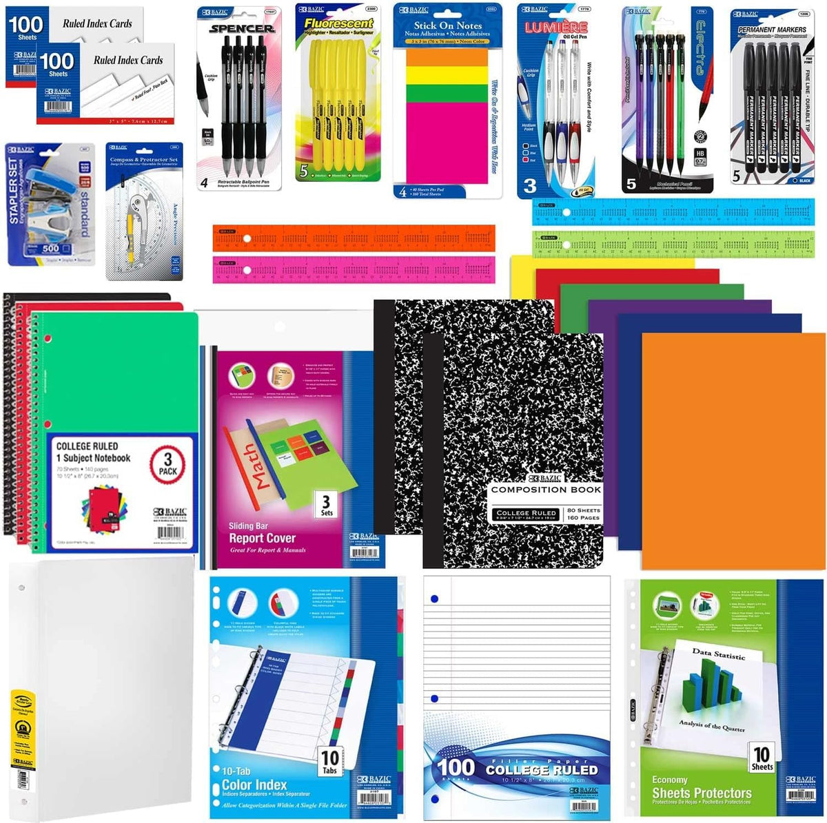 OMURA Primary School Supply Essentials Box