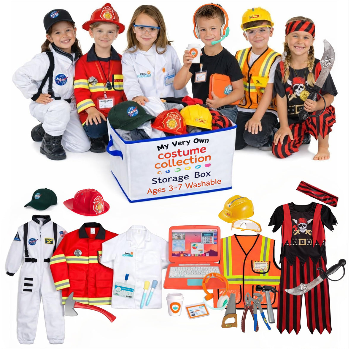 Born Toys Kids Pretend Play Costume Set