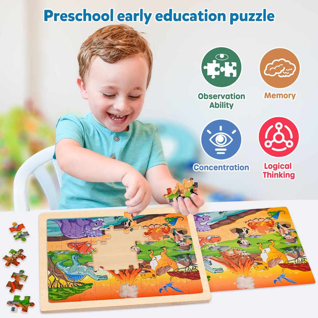 SYNARRY 6 Pcaks Jigsaw Puzzles