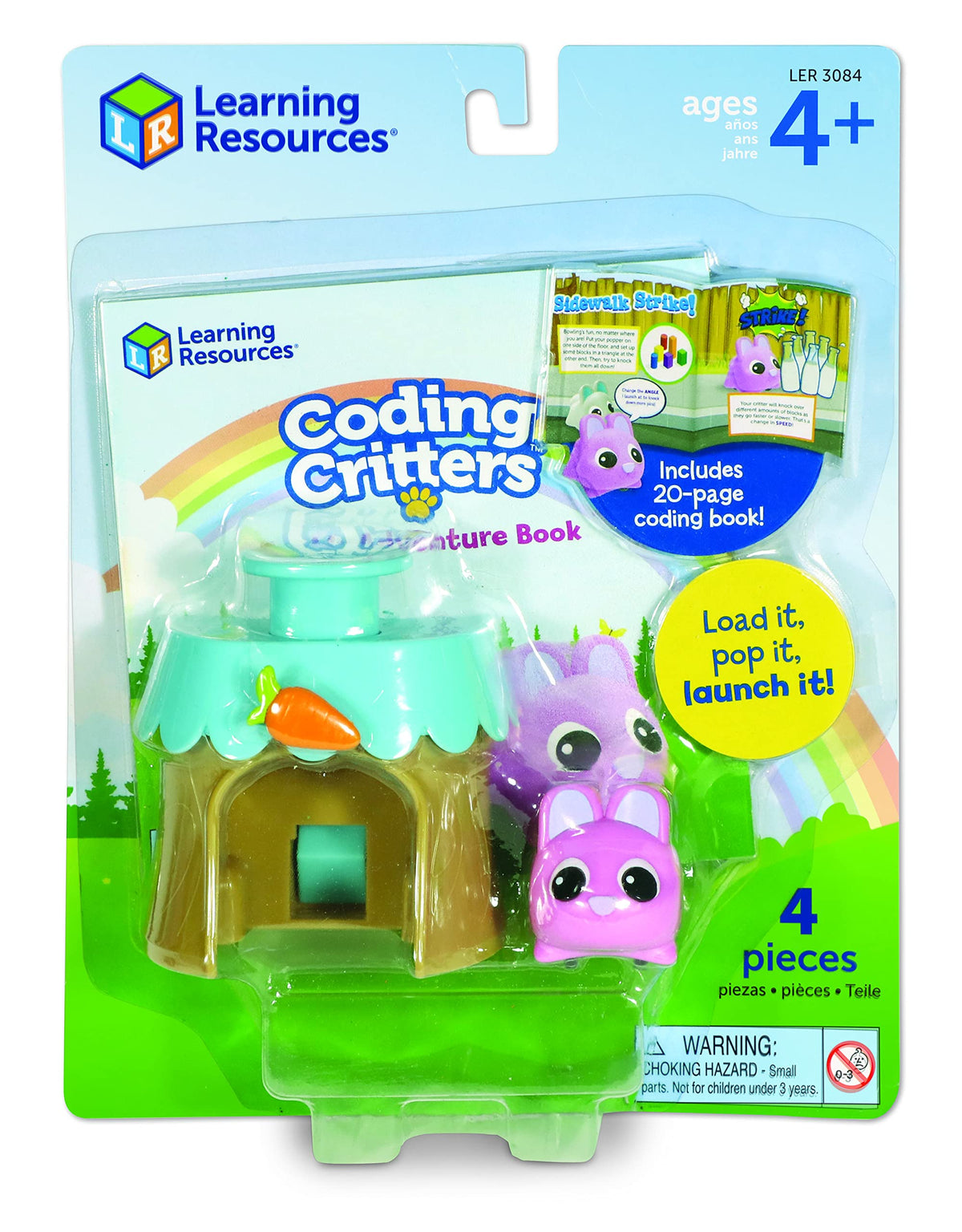 Learning Resources LER3084 Critters Poppers