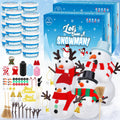Christmas Craft, DIY Snowman Kit for Kids, Build a Snowman Kit Indoor Set, Creative Kids Air Dry Modeling Clay