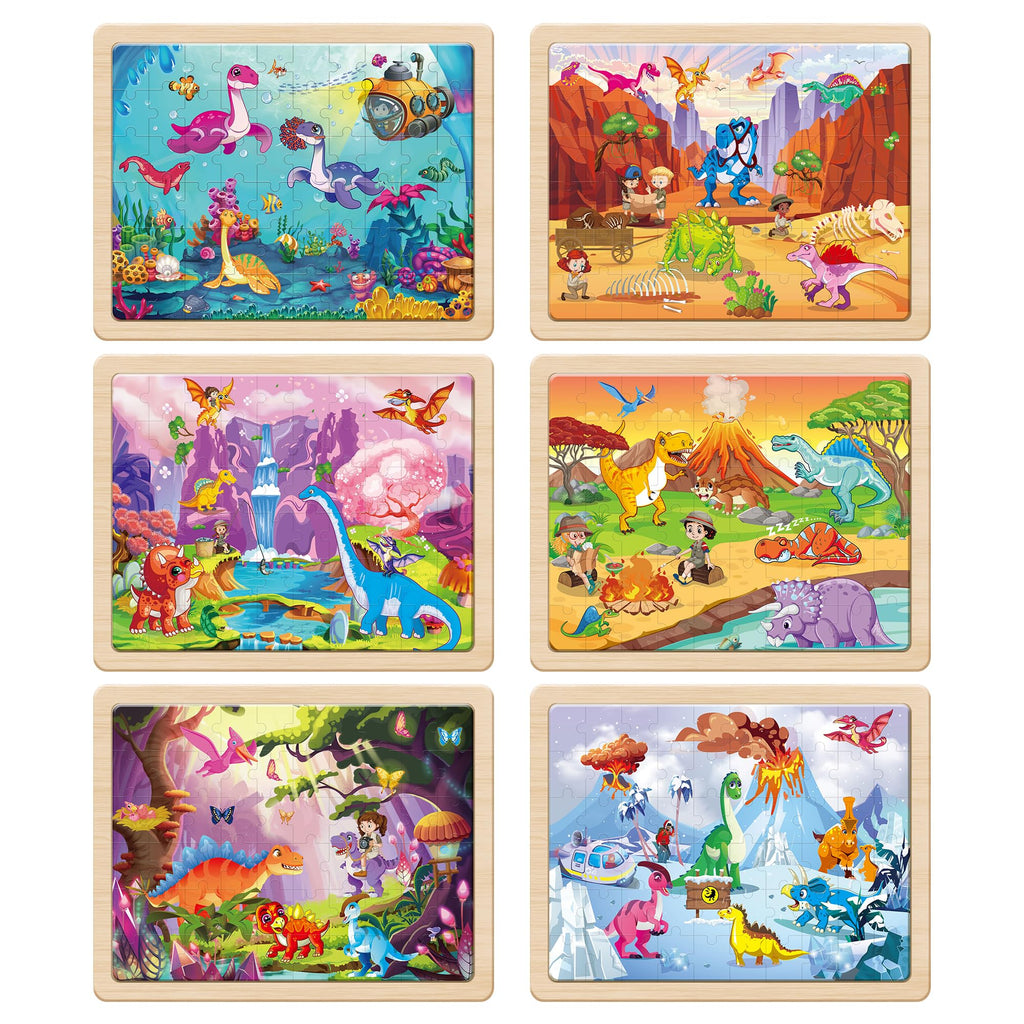 SYNARRY 6 Pcaks Jigsaw Puzzles